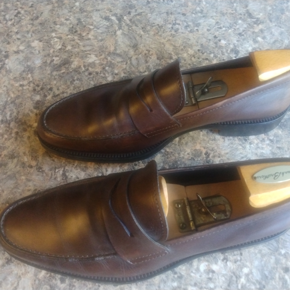 TODS Men's Brown Dress Penny Slipon Loafer Size 8.5 (14)